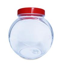 Pote de vidro com tampa vermelha 1,5 litros bella Pote de vidro com tampa vermelha 1,5 litros bella