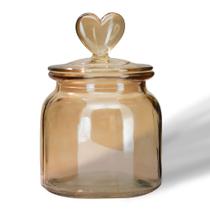 Pote de Vidro Decor Afeto 0,65L Multiuso - Tuut Pote de Vidro Decor Afeto 0,65L Multiuso - Tuut