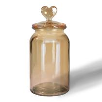 Pote de Vidro Decor Afeto 1,31L Multiuso - Tuut Pote de Vidro Decor Afeto 1,31L Multiuso - Tuut