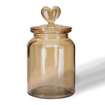 Pote de Vidro Decor Afeto 1L Multiuso - Tuut Pote de Vidro Decor Afeto 1L Multiuso - Tuut