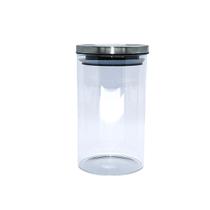 Pote de Vidro e Metal Flat (1000 ml) - MEK Pote de Vidro e Metal Flat (1000 ml) - MEK