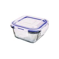 Pote de Vidro Fechamento Hermético Quadrado 300 ml Pote de Vidro Fechamento Hermético Quadrado 300 ml