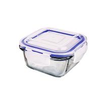 Pote de Vidro Fechamento Hermético Quadrado 300 ml Pote de Vidro Fechamento Hermético Quadrado 300 ml