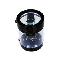 Pote de Vidro Grande com Lente e Led Smokus Focus Pote de Vidro Grande com Lente e Led Smokus Focus