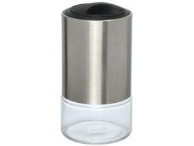 Pote de Vidro Hauskraf com Tampa Redondo 1L Max