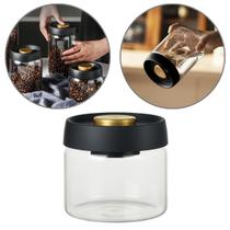 Pote de Vidro Hermético 500ml com Tampa a Vacuo Porta Mantimento