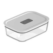 Pote de Vidro Hermético 850ml Fresh Lock Branco Fechado PFL500BCF - Ou