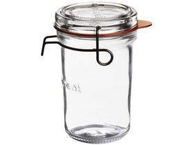Pote de Vidro Hermético Luigi Bormioli - com Tampa Cilíndrico 350ml Lock Eat