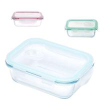 Pote de Vidro Hermético Marmita 1040ml Microondas Retangular
