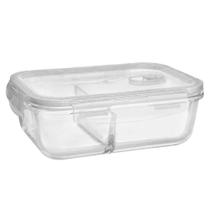 Pote de Vidro Hermético Mimo Style 1 Litro com Divisória