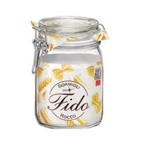 Pote de Vidro Hermético Original FIDO Terrina Com Fecho de Metal 1000 ml Ø 10,6 mm Multiuso