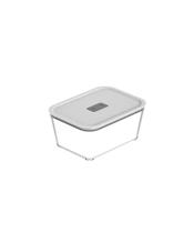 Pote de Vidro Hermético OU 2,4L Fresh Lock Branco