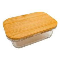 Pote de Vidro Hermético Pequeno 600ml Forno e Microondas - Wellmix