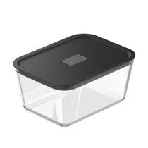 Pote De Vidro Hermético Porta Mantimentos Ou 2,4L Fresh Lock