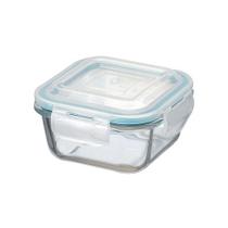 Pote De Vidro Hermético Quadrado 520ml