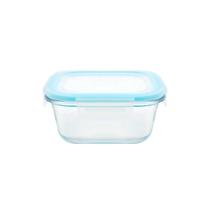 Pote de Vidro Hermético Quadrado 800ml