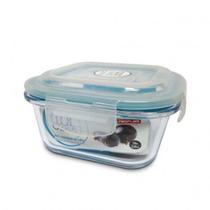 Pote De Vidro Hermético Quadrado 800ml - Neoflam Pote De Vidro Hermético Quadrado 800ml - Neoflam