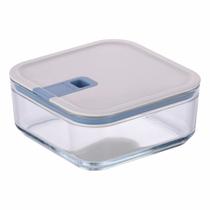 Pote de Vidro Hermético Quadrado - Tampa com Alavanca - 1100ml - Perfect Seal - Neoflam Pote de Vidro Hermético Quadrado - Tampa com Alavanca - 1100ml - Perfect Seal - Neoflam