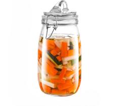 Pote de Vidro Hermético Redondo Grande