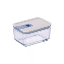 Pote de Vidro Hermético Retangular - 750ml - Tampa com Alavanca - Perfect Seal - Neoflam