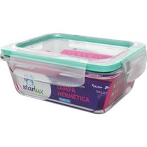 Pote de Vidro Hermetico Tampa Vasilha Microondas Aguenta Temperatura Temperado Reforçado Varios Tamanhos Pote de Vidro Hermetico Tampa Vasilha Microondas Aguenta Temperatura Temperado Reforçado Varios Tamanhos