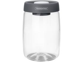 Pote de Vidro Hermético Tramontina com Tampa Redondo 1,2L Purezza