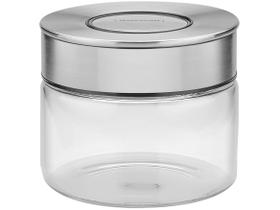 Pote de Vidro Hermético Tramontina com Tampa Redondo 400ml Purezza