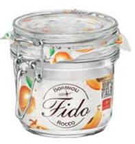 Pote de vidro hermético transparente - 350 ml
