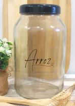 Pote de Vidro Mantimentos 3,2 litros Und, tampa plástica 1 und Pote de Vidro Mantimentos 3,2 litros Und, tampa plástica 1 und