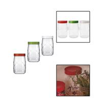 Pote de Vidro Maracatu 1,2L C/ Tampa Cor Sortida