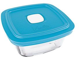 Pote de Vidro Marinex Facilita Vap 1 Litro Quadrada Nadir