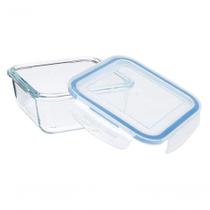 Pote De Vidro Porta Mantimento Quadrado Hermetico 1.05l Mimo Pote De Vidro Porta Mantimento Quadrado Hermetico 1.05l Mimo