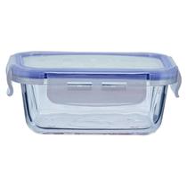 Pote de Vidro Quadrado Hermético Mimo Style 1050 ml