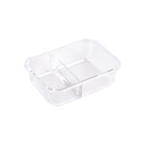 Pote de Vidro Retangular com Divisória e Tampa 1,5 L Mor Pote de Vidro Retangular com Divisória e Tampa 1,5 L Mor
