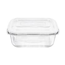 Pote De Vidro Retangular Hermético 1040ml Mantimentos Grãos Decoração Cozinha Pote De Vidro Retangular Hermético 1040ml Mantimentos Grãos Decoração Cozinha