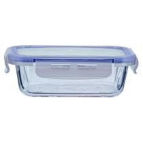 Pote de Vidro Retangular Hermético 1500 ml Mimo Style Pote de Vidro Retangular Hermético 1500 ml Mimo Style