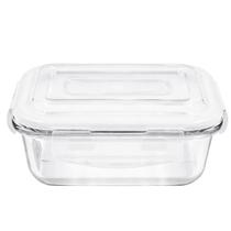 Pote De Vidro Retangular Hermético 1500ml Mantimentos Grãos Decoração Cozinha Pote De Vidro Retangular Hermético 1500ml Mantimentos Grãos Decoração Cozinha