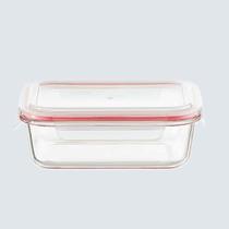 Pote de Vidro Retangular Hermético Majestic 630ml 17,6 x 13,2 x 6,4 cm