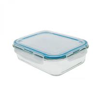 Pote De Vidro Retangular Hermetico Marmita 350 Ml - Mimo