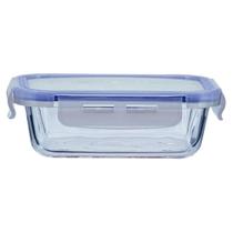 Pote de Vidro Retangular Hermético Mimo Style 1500 ml Pote de Vidro Retangular Hermético Mimo Style 1500 ml