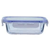 Pote de Vidro Retangular Hermético Mimo Style 330 ml