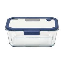 Pote de Vidro Retangular - Válvula na tampa - 1900ml - Neoflam - GLACÉ Z