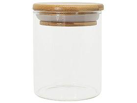 Pote de vidro tampa bamb - coz00646nat Pote de vidro tampa bamb - coz00646nat