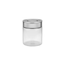 Pote de Vidro Tramontina Purezza com Tampa de Aço Inox 10 cm 0,7 L 61227020