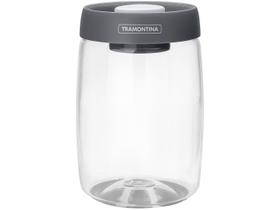 Pote de Vidro Tramontina Purezza com Tampa Plástica a Vácuo 1,2 L 61225120