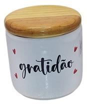 Pote Decorativo Potiche Organizador Multiuso Cerâmica Grande Pote Decorativo Potiche Organizador Multiuso Cerâmica Grande