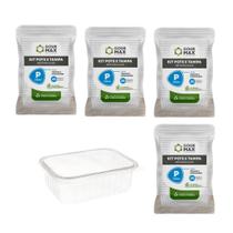 Pote Descartável 96un 350ml Empilhavel BPA Free C/ Vedação Marmita Fitness Freezer Microondas Pote Descartável 96un 350ml Empilhavel BPA Free C/ Vedação Marmita Fitness Freezer Microondas