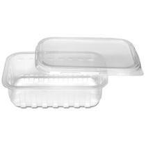 Pote Descartável Retangular Com Tampa 1000ml Pacote Com 24 unidades Prafesta Pote Descartável Retangular Com Tampa 1000ml Pacote Com 24 unidades Prafesta