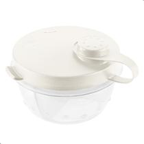 Pote Dosador Armazenar Leite Em Pó Para Bebê 3 Divisórias Sanremo