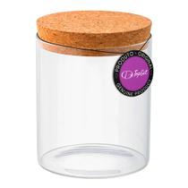 Pote em Vidro 700ml Flora TopGet Pote em Vidro 700ml Flora TopGet